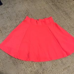 Hot pink skirt